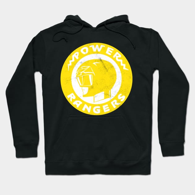 yellow ranger Hoodie by creativespero